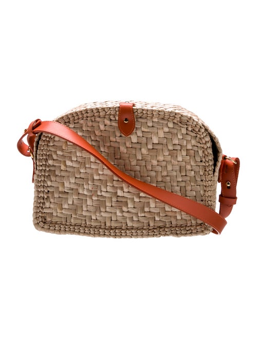 Nanushka Raffia Shoulder Bag