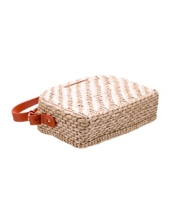 Nanushka Raffia Shoulder Bag