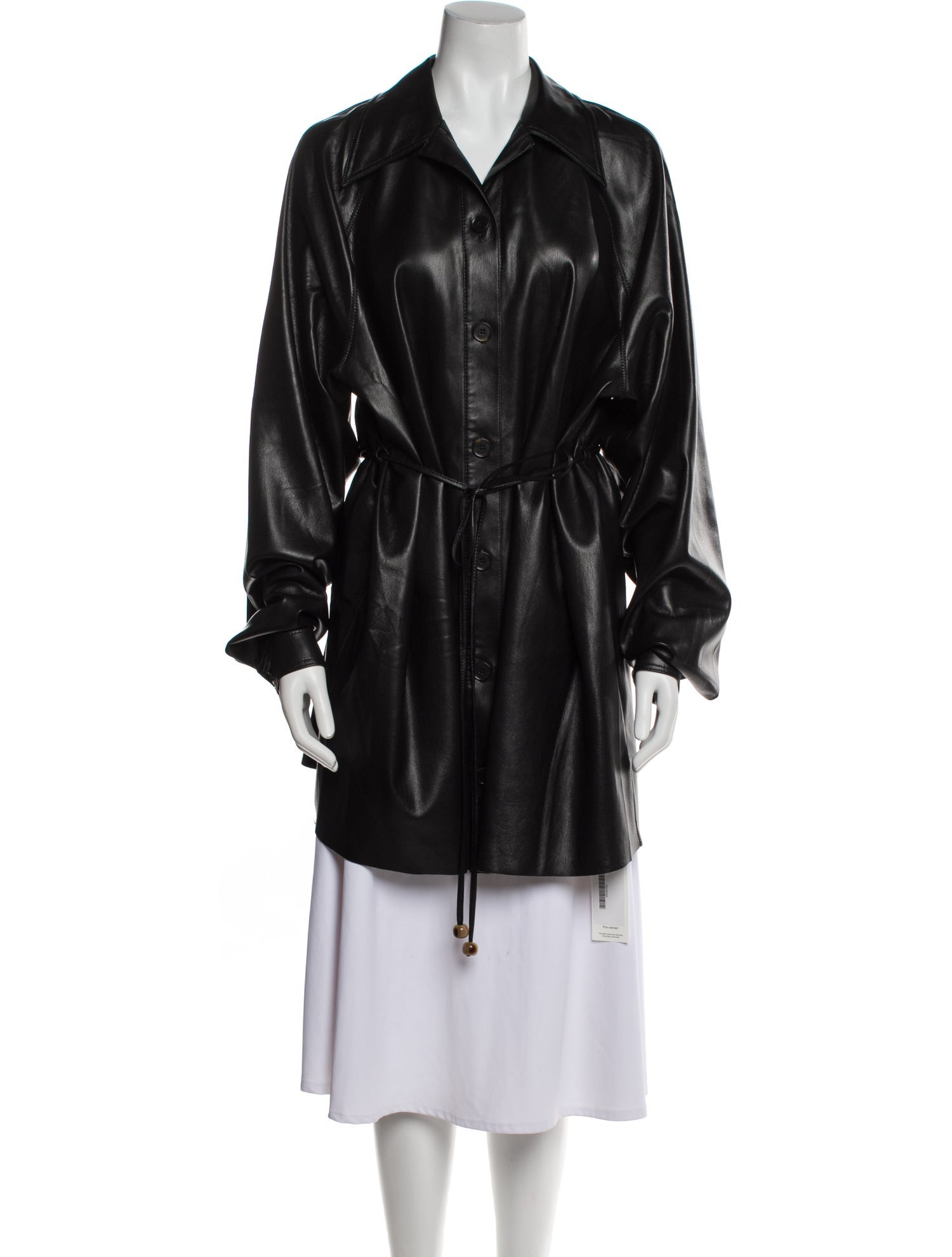 Nanushka Faux Leather Evening Jacket