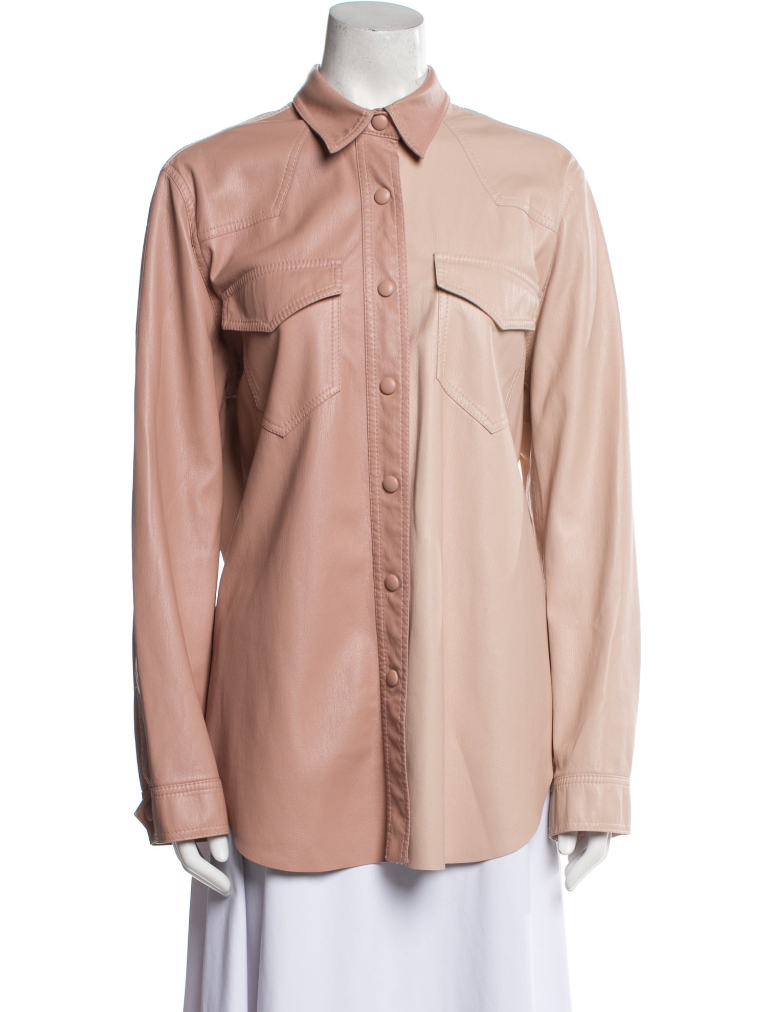 Nanushka Faux Leather Jacket