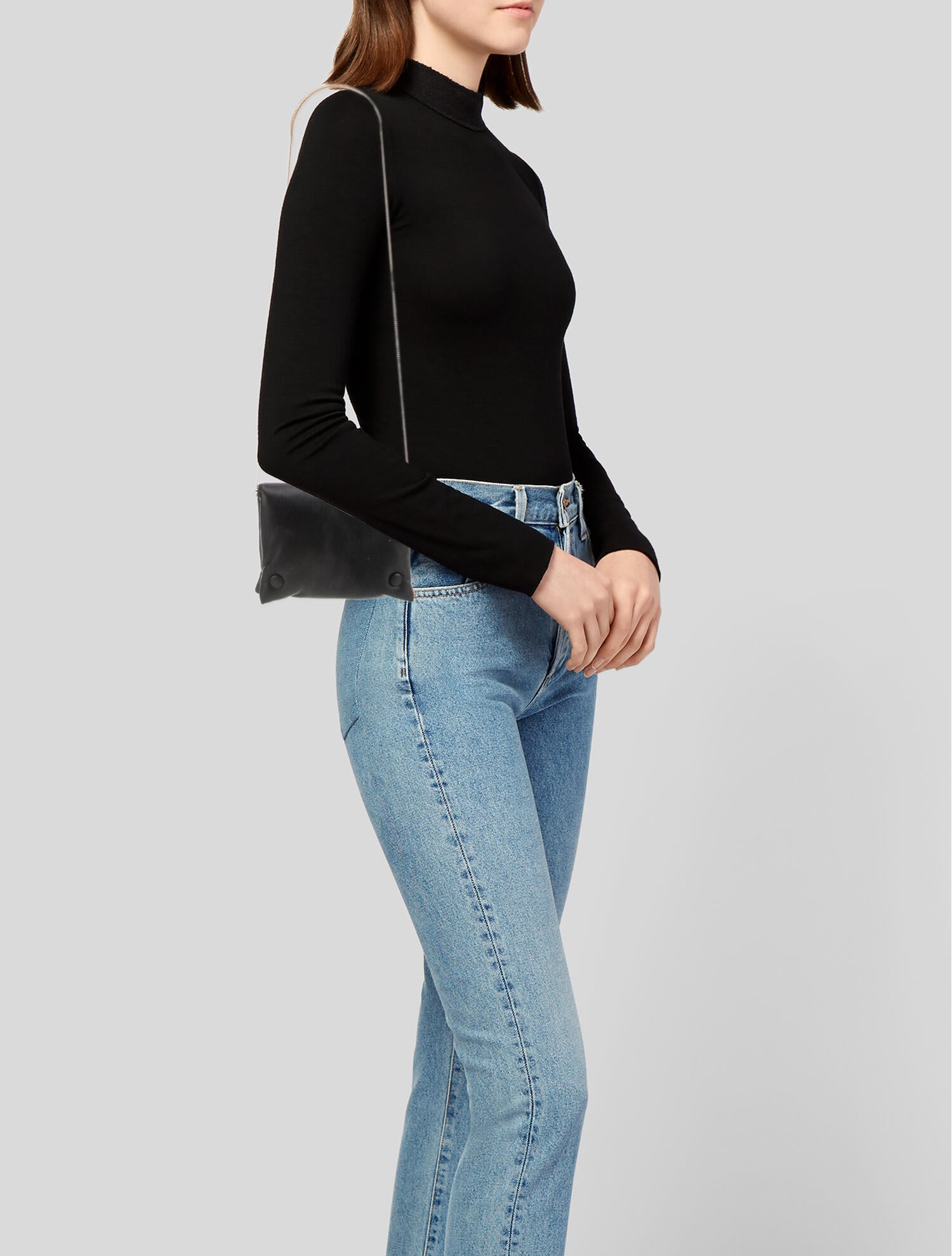 Nanushka Leather Clutch