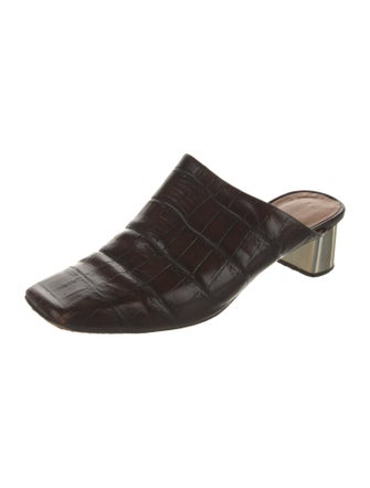 Nanushka Leather Mules