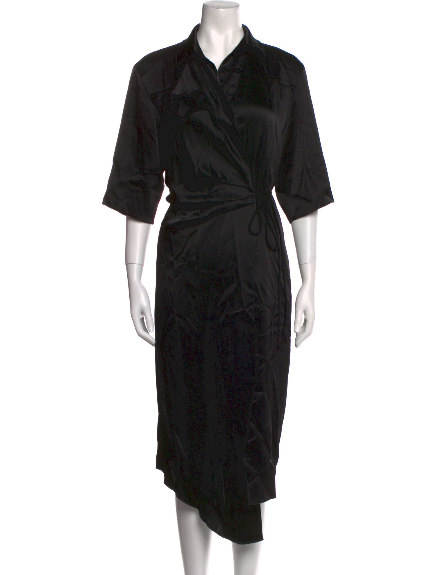 Nanushka V-Neck Midi Length Dress