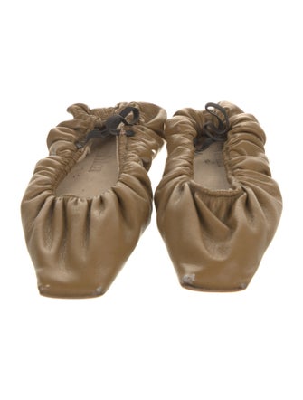 Nanushka Leather Ballet Flats