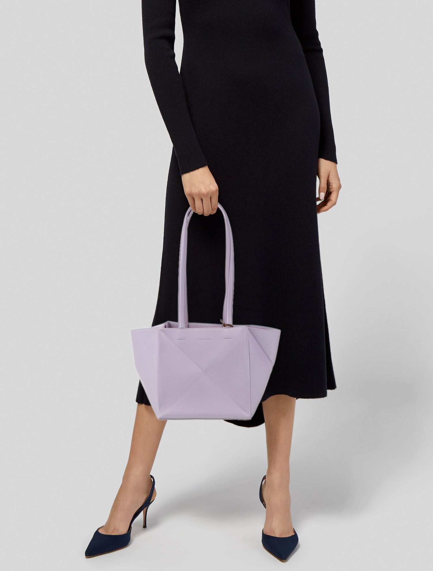 Nanushka Embossed Leather Shoulder Bag w/ Tags