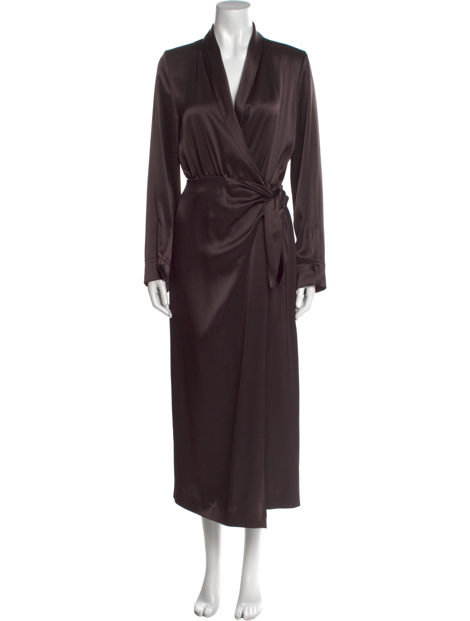 Nanushka V-Neck Long Dress