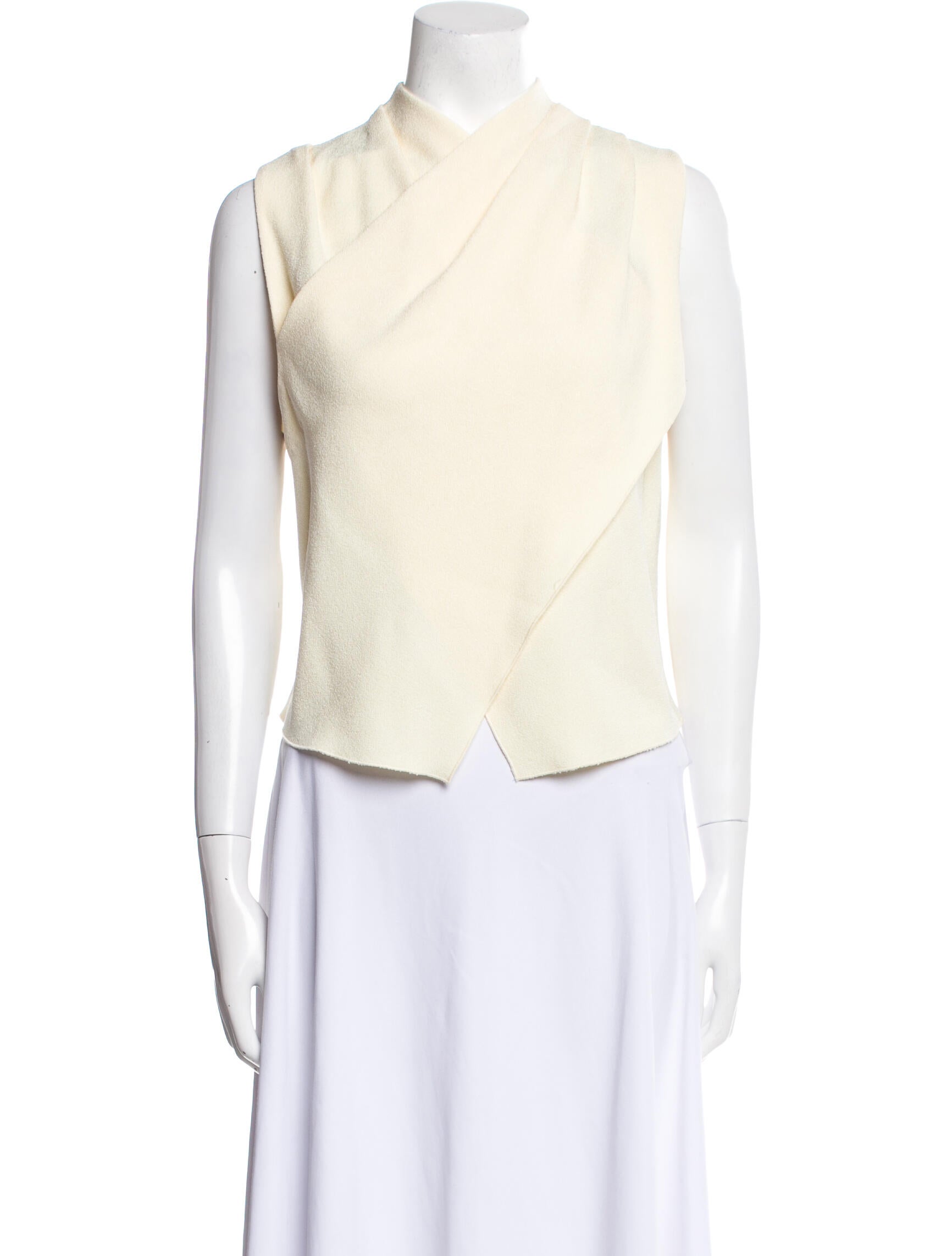 Nanushka Cowl Neck Sleeveless Crop Top w/ Tags