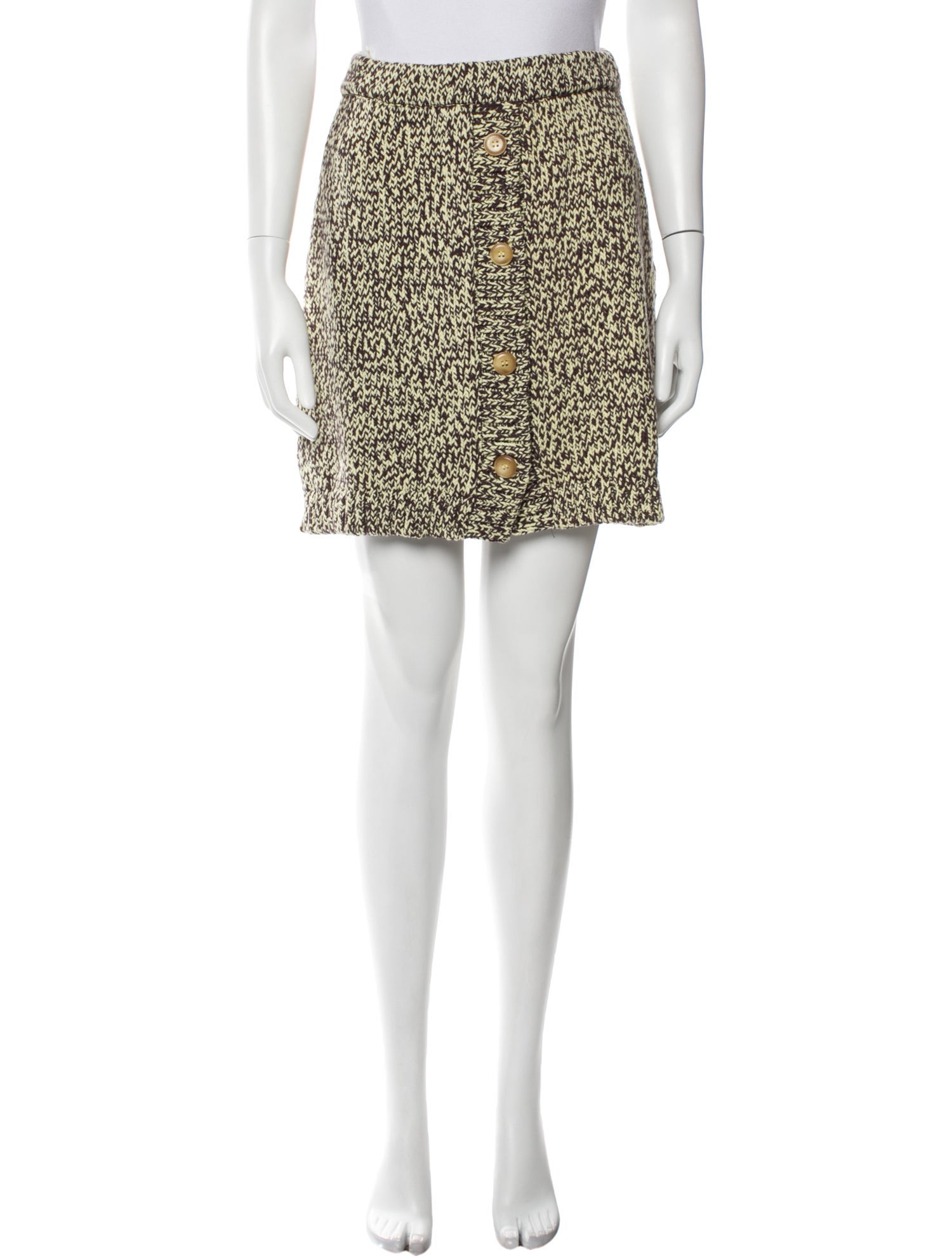 Nanushka Printed Mini Skirt