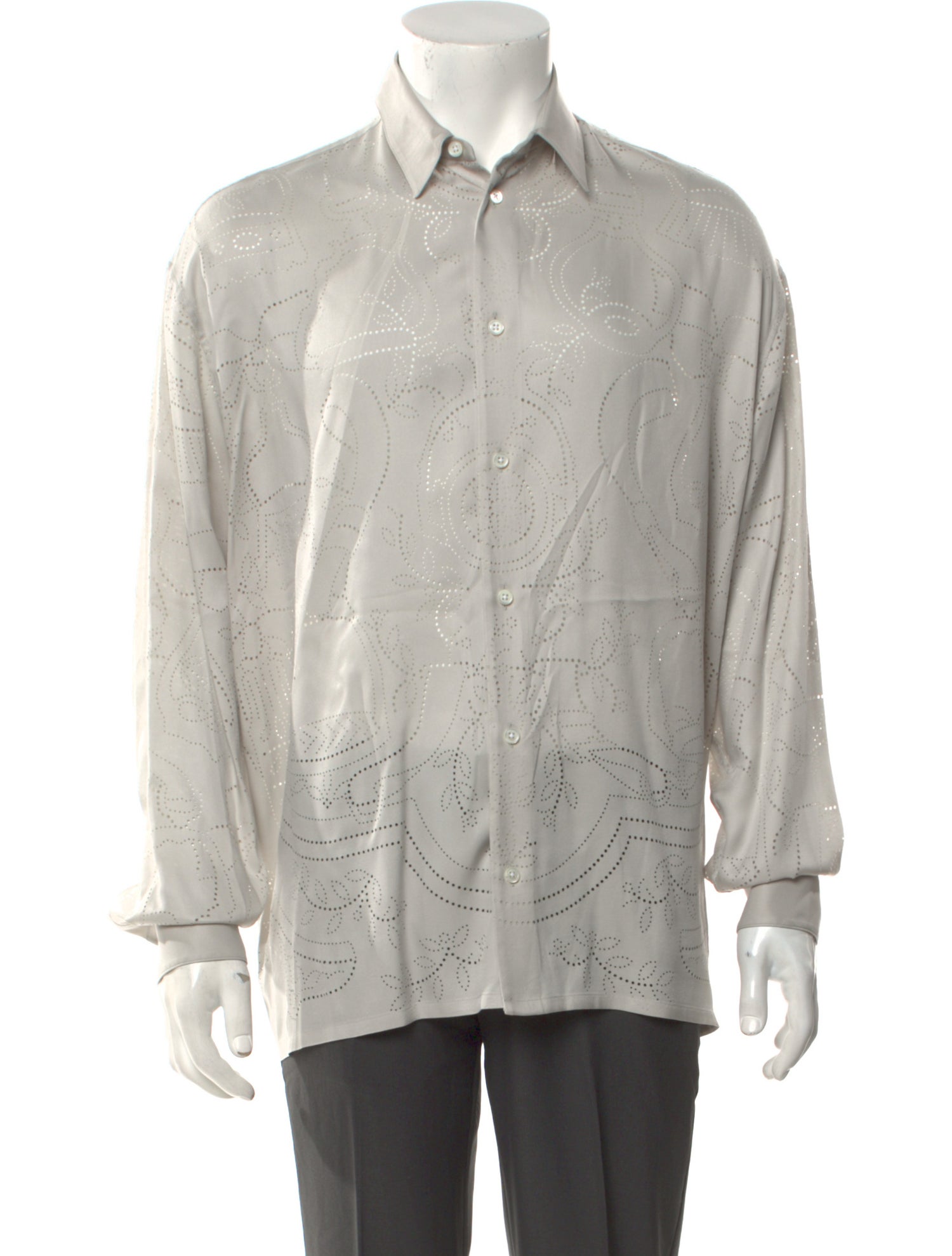 Hermès Silk Printed Shirt