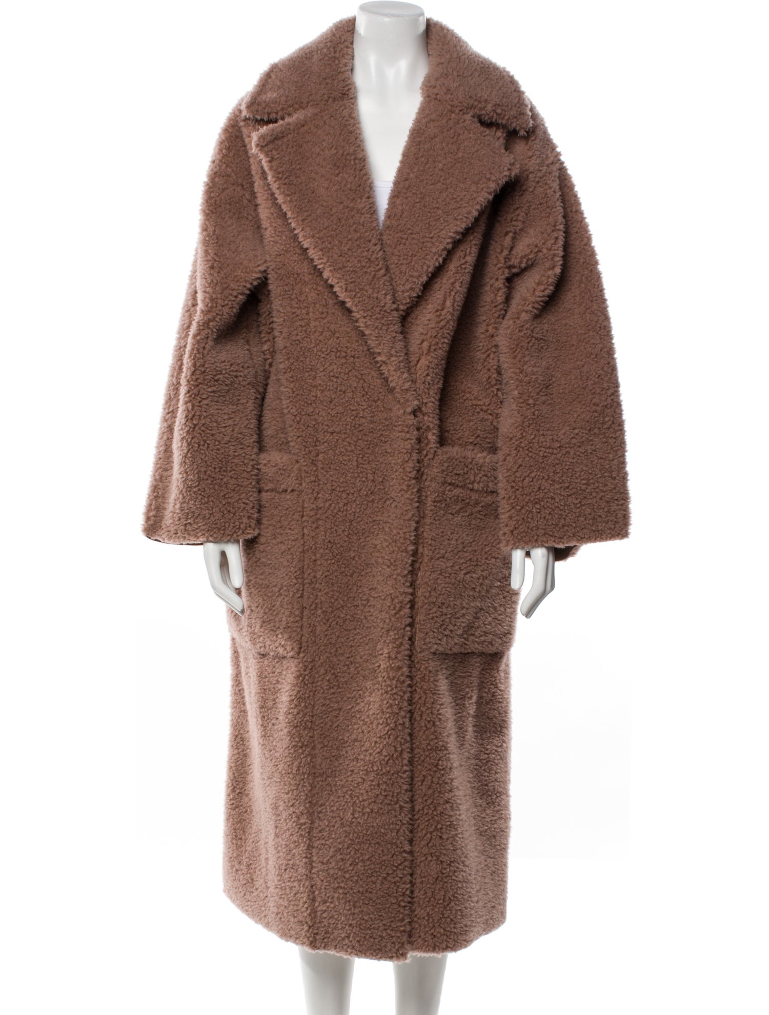 Nanushka Faux Fur Coat