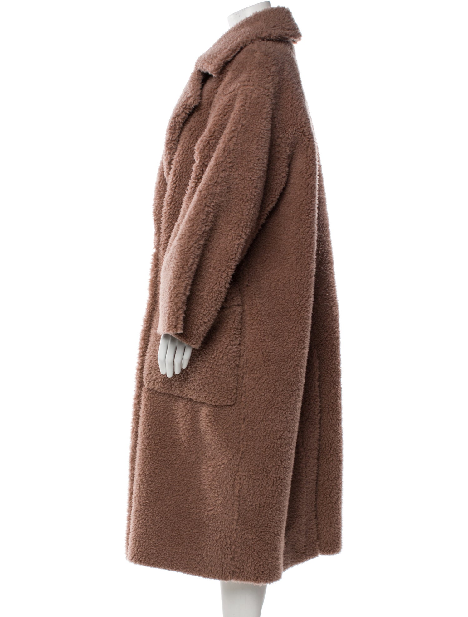 Nanushka Faux Fur Coat