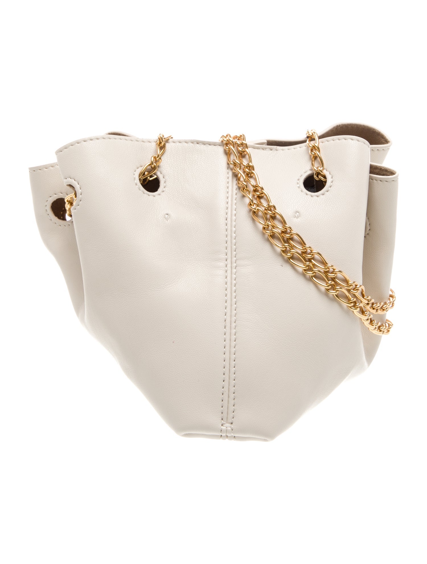 Nanushka Leather Bucket Bag