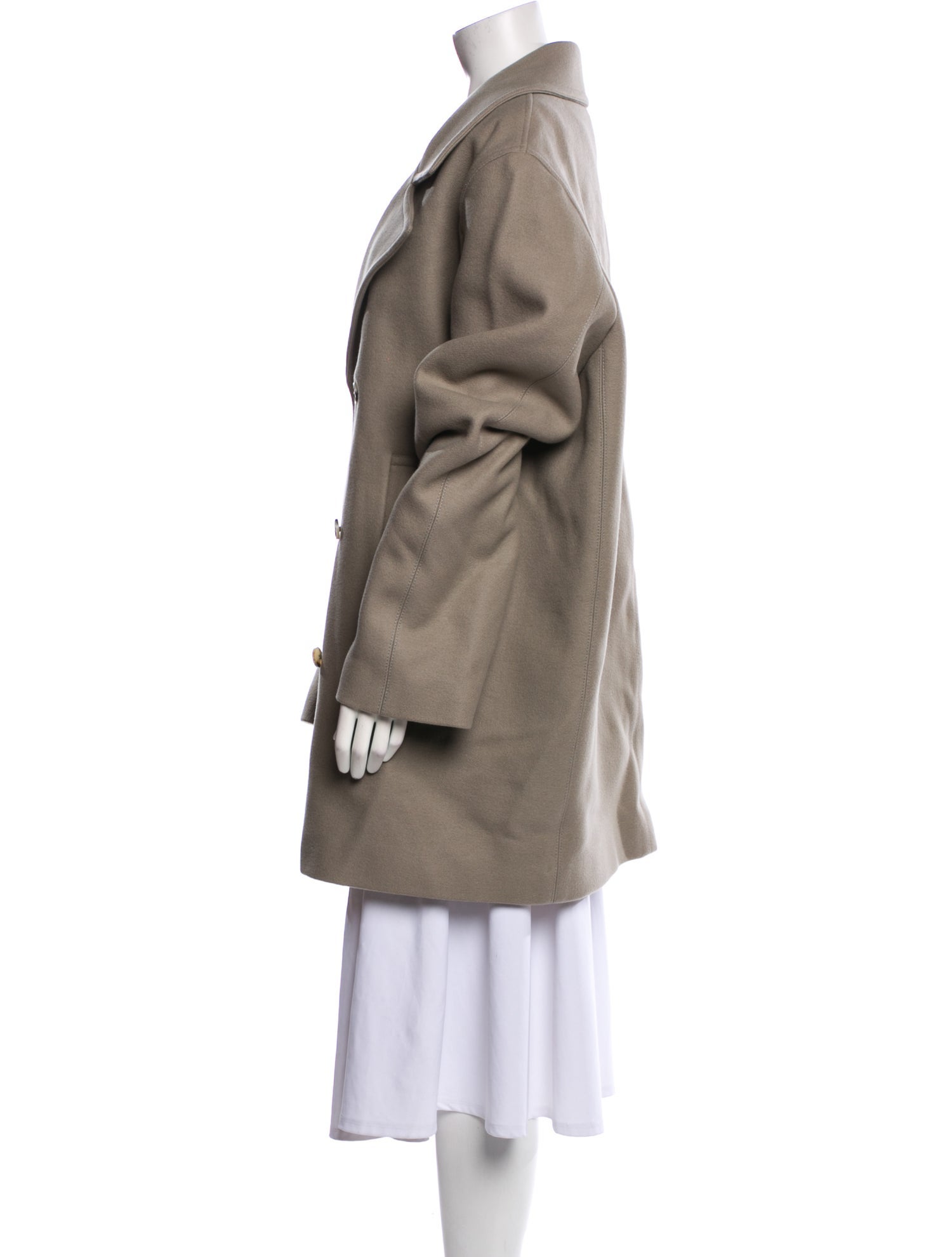 Nanushka Virgin Wool Peacoat