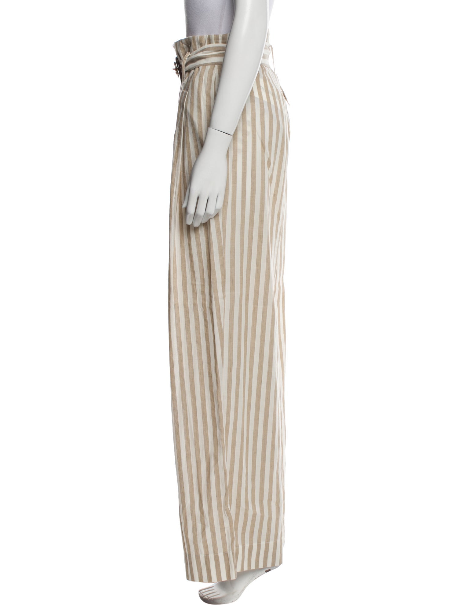 Nanushka Striped Wide Leg Pants