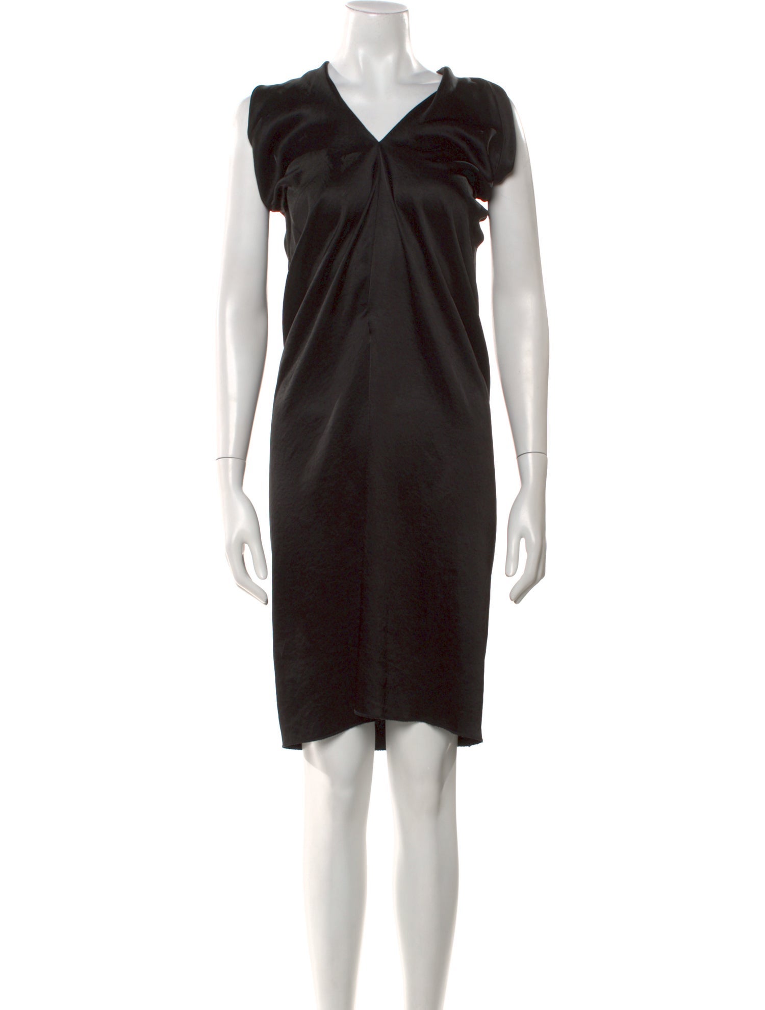 Nanushka V-Neck Knee-Length Dress