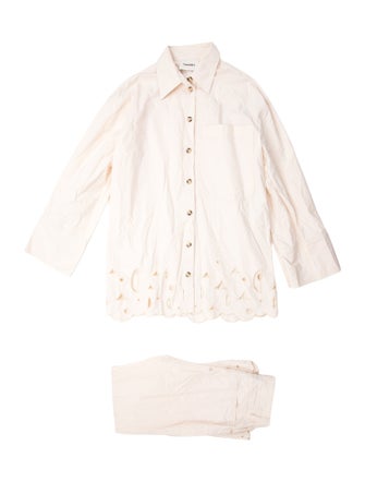 Nanushka Cutout Accent Pant Set