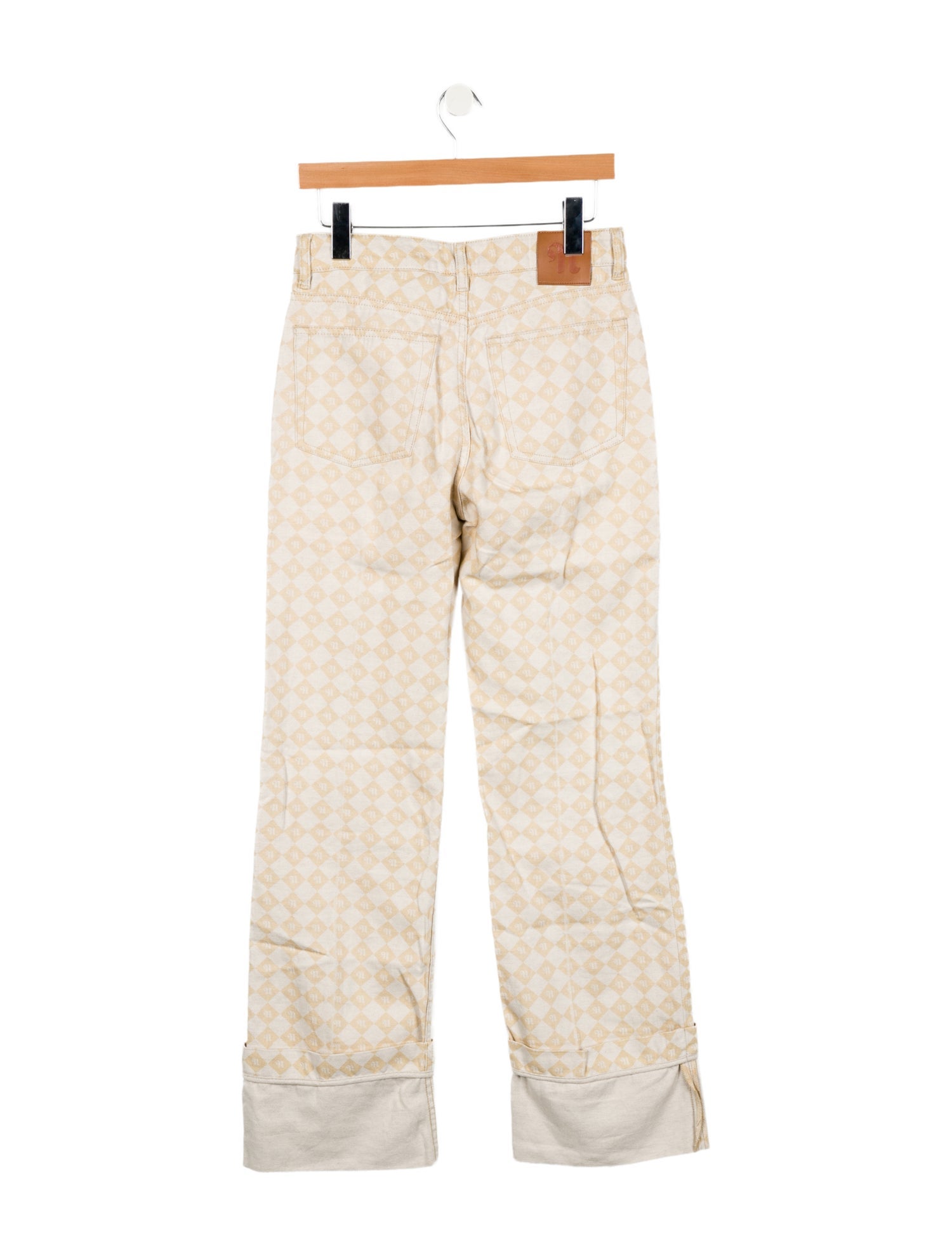 Nanushka Mid-Rise Wide Leg Jeans