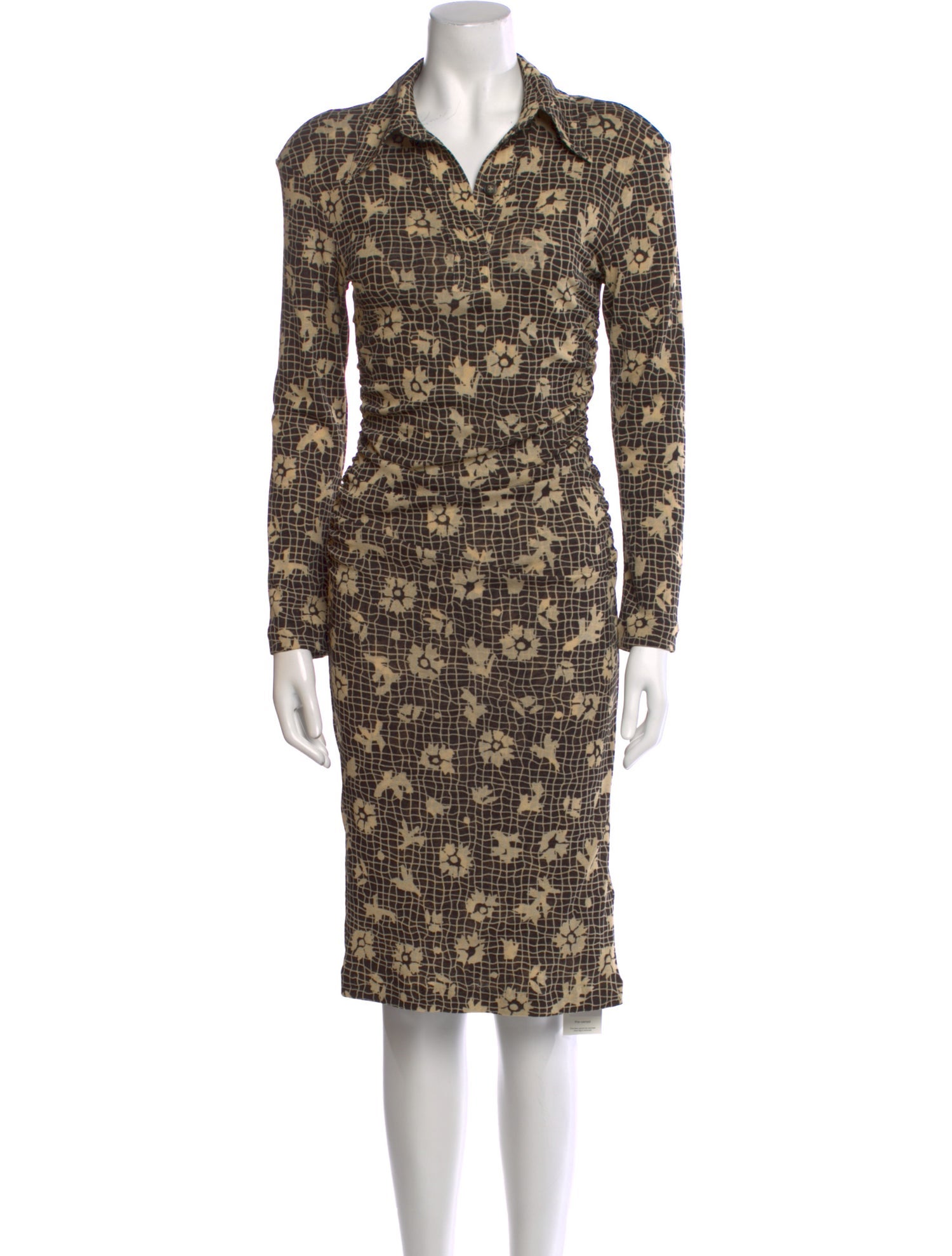 Nanushka Printed Midi Length Dress