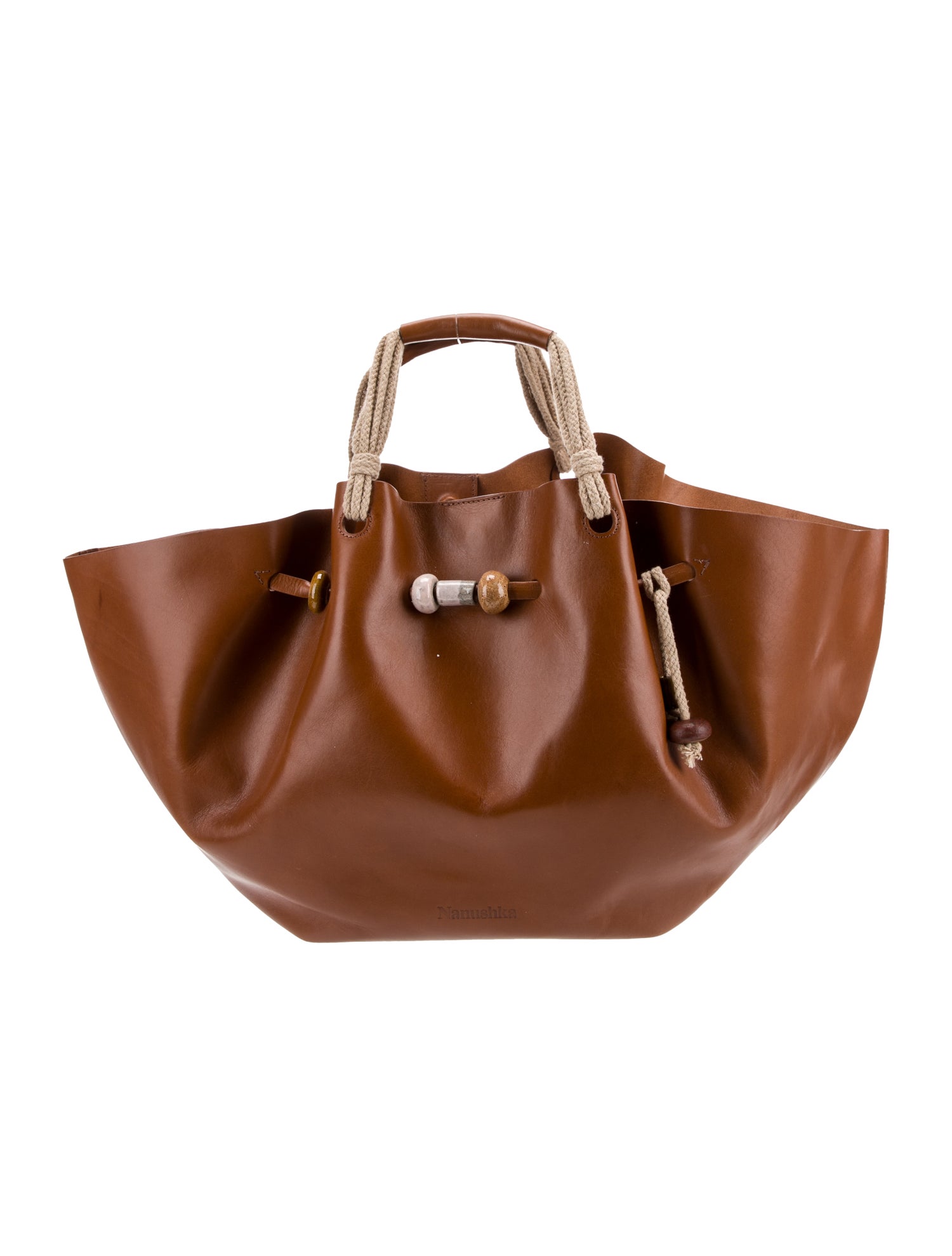 Nanushka Leather Tote