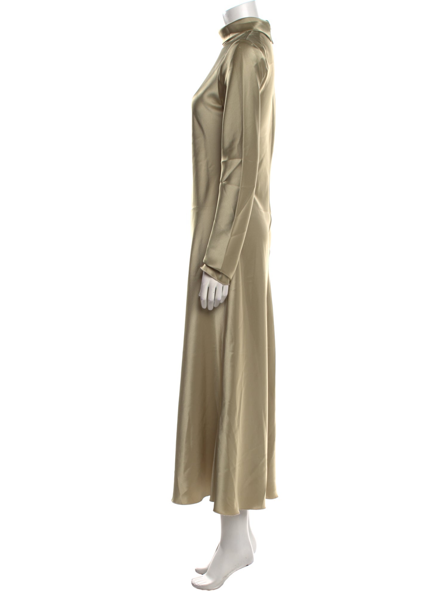 Nanushka Mock Neck Long Dress