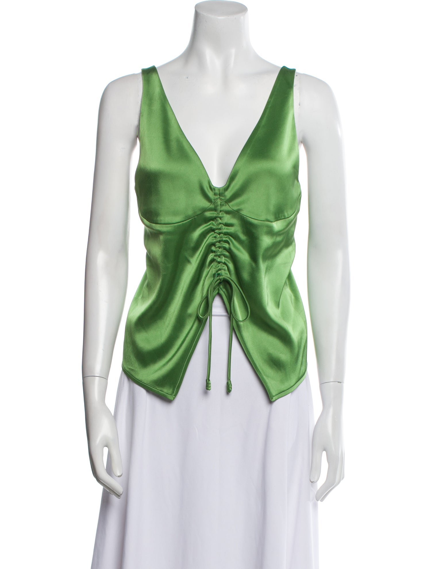 Nanushka V-Neck Sleeveless Blouse