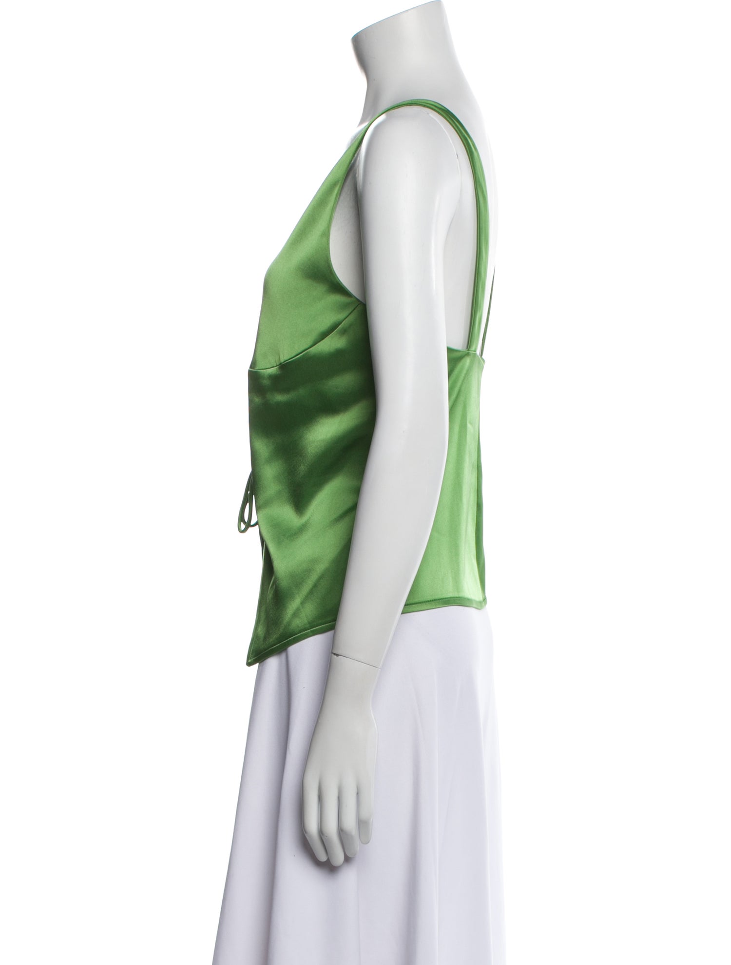 Nanushka V-Neck Sleeveless Blouse