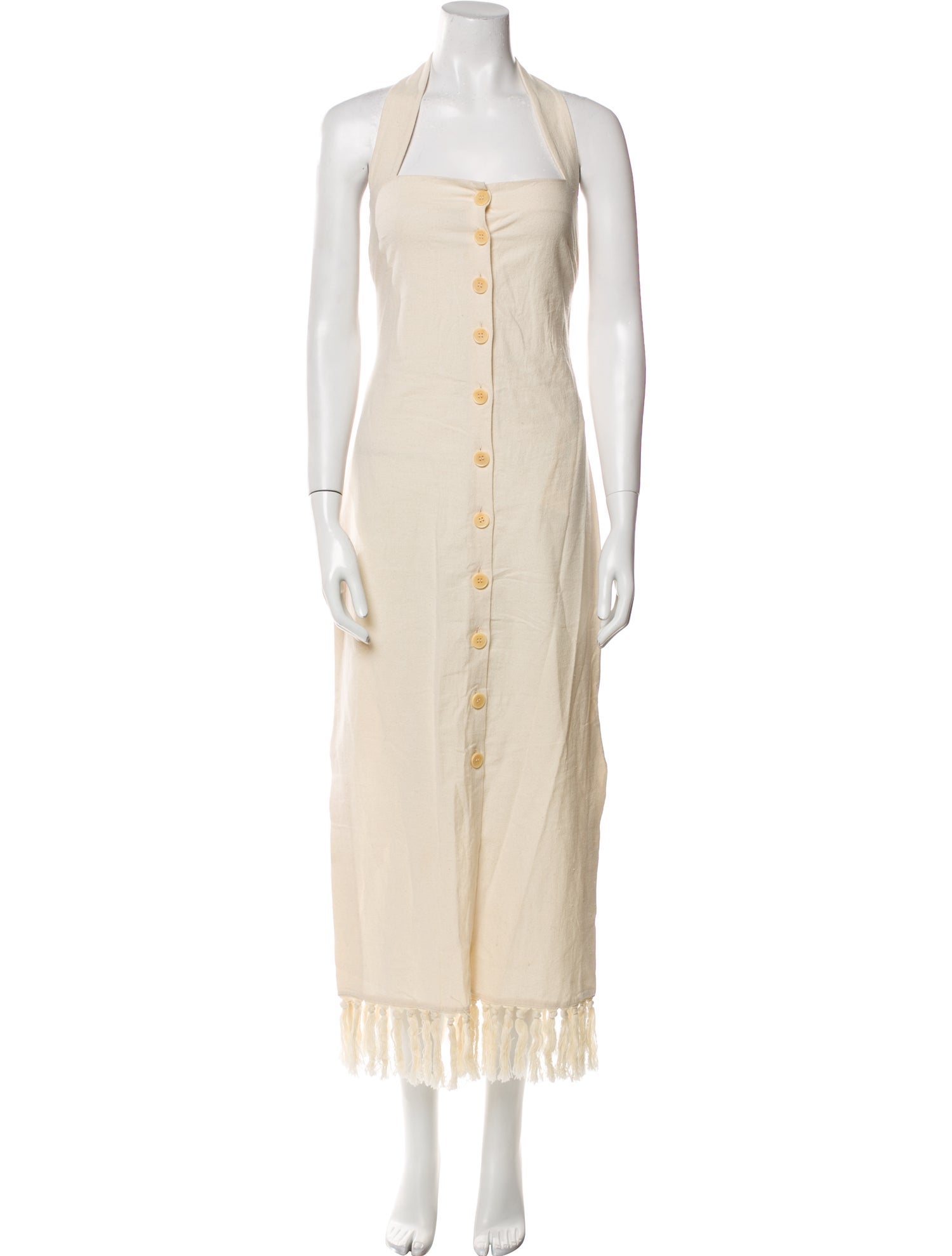 Nanushka Square Neckline Long Dress