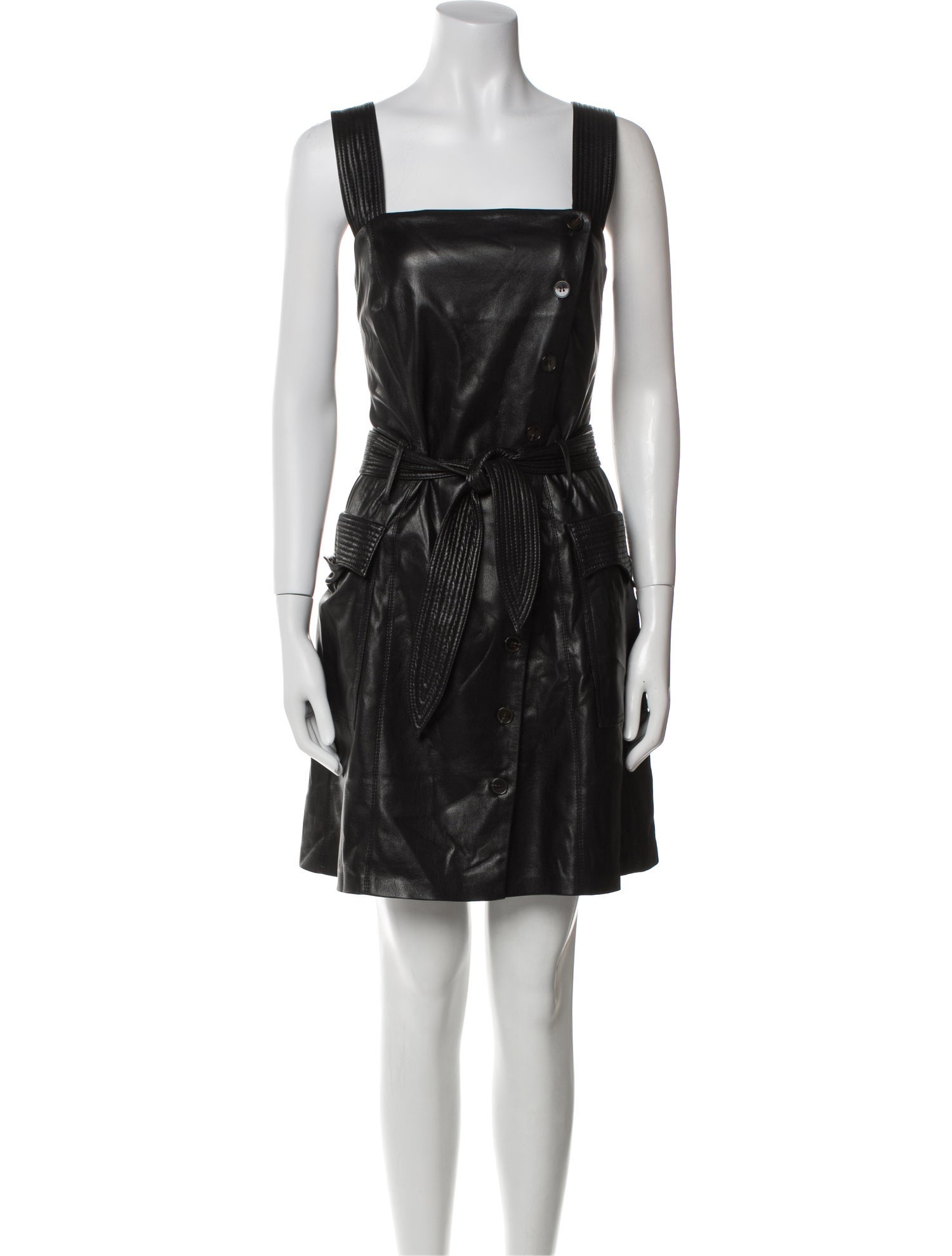 Nanushka Square Neckline Mini Dress