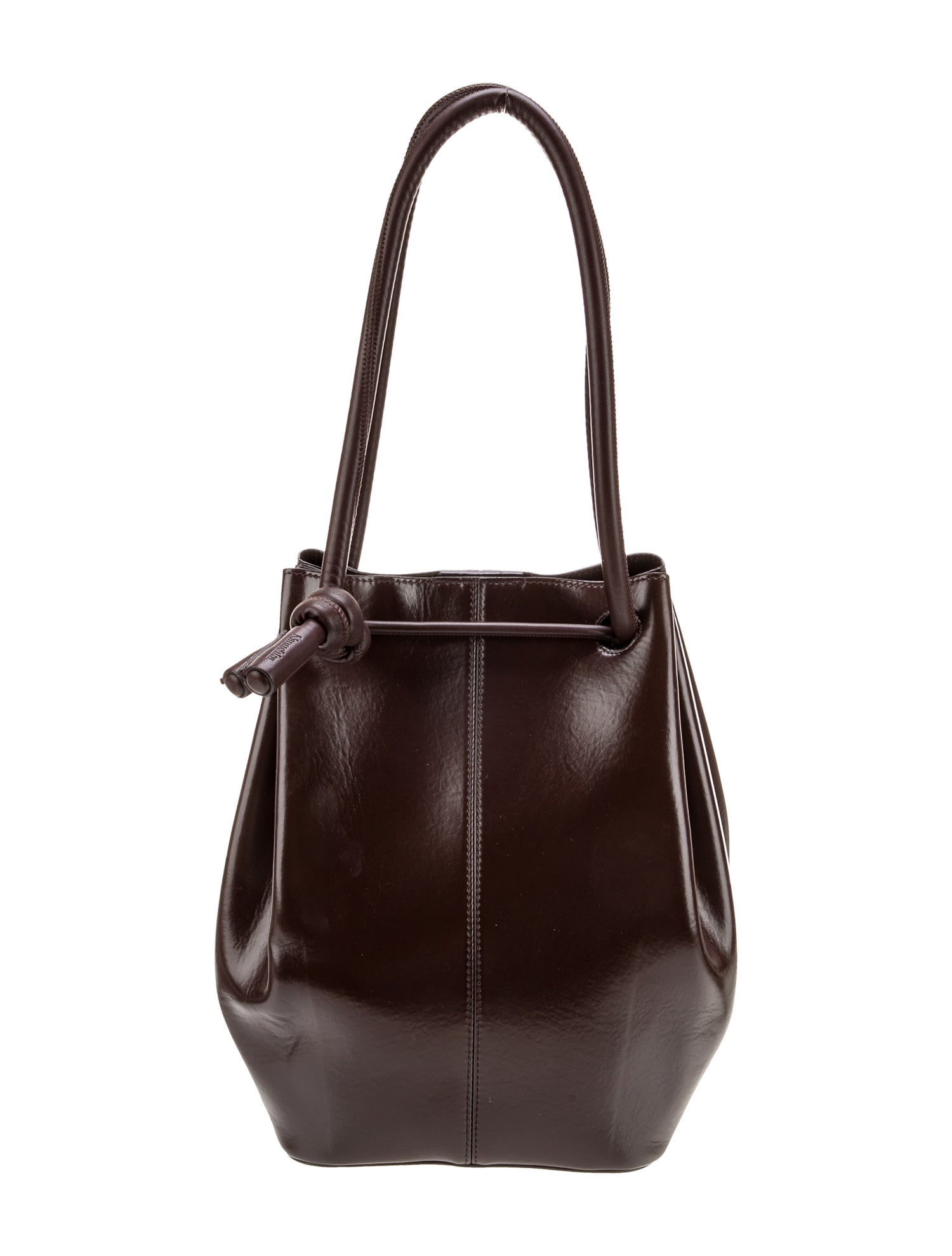 Nanushka Leather Bucket Bag