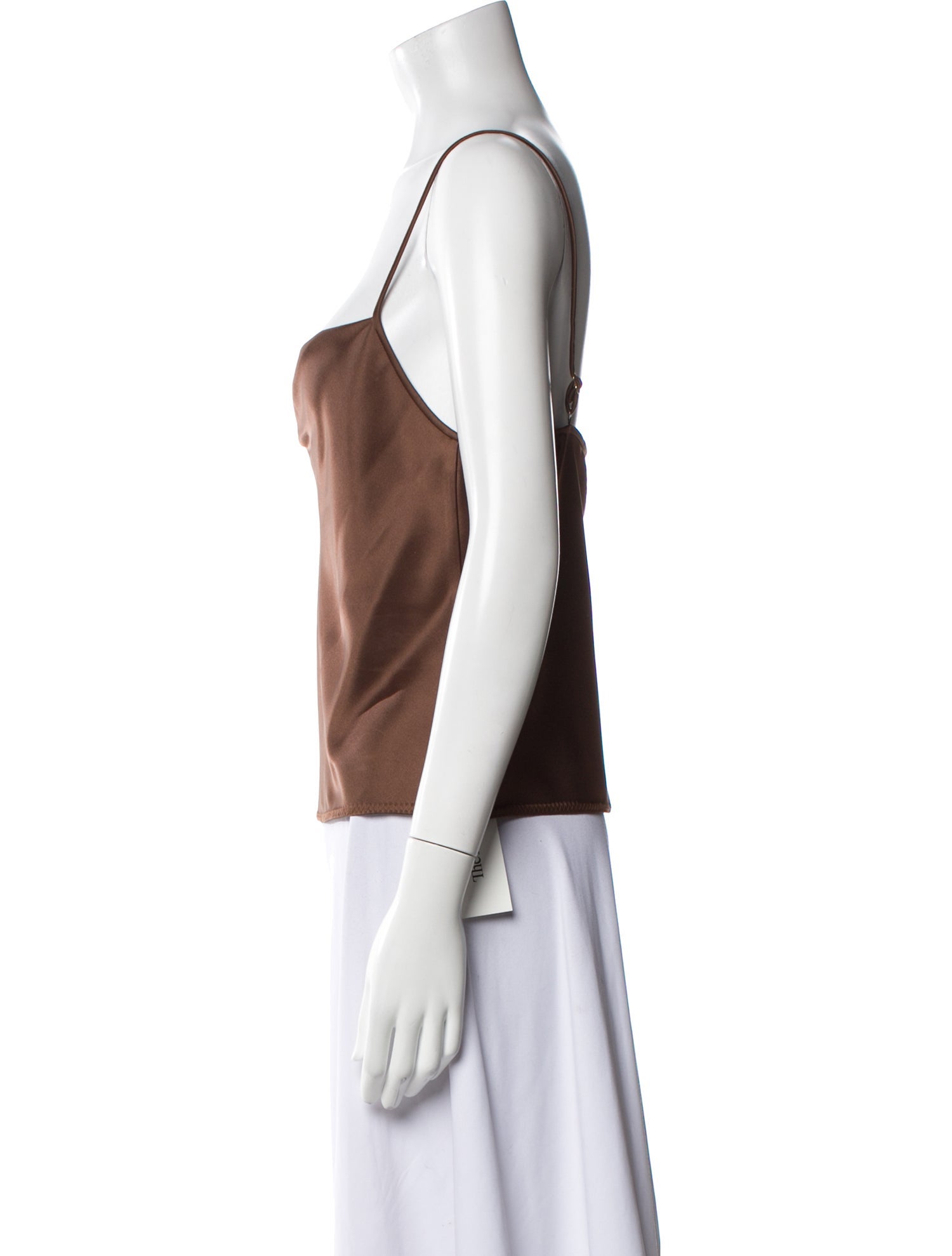Nanushka Square Neckline Sleeveless Top