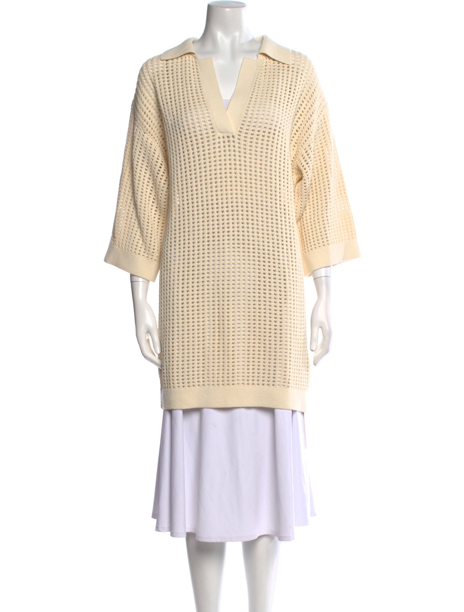 Nanushka Patterned V-Neck Sweater