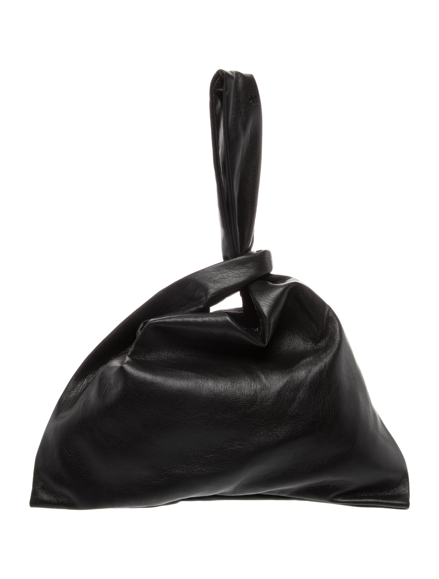 Nanushka Leather Top Handle Bag