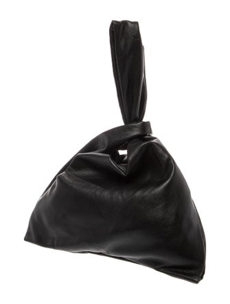 Nanushka Leather Top Handle Bag