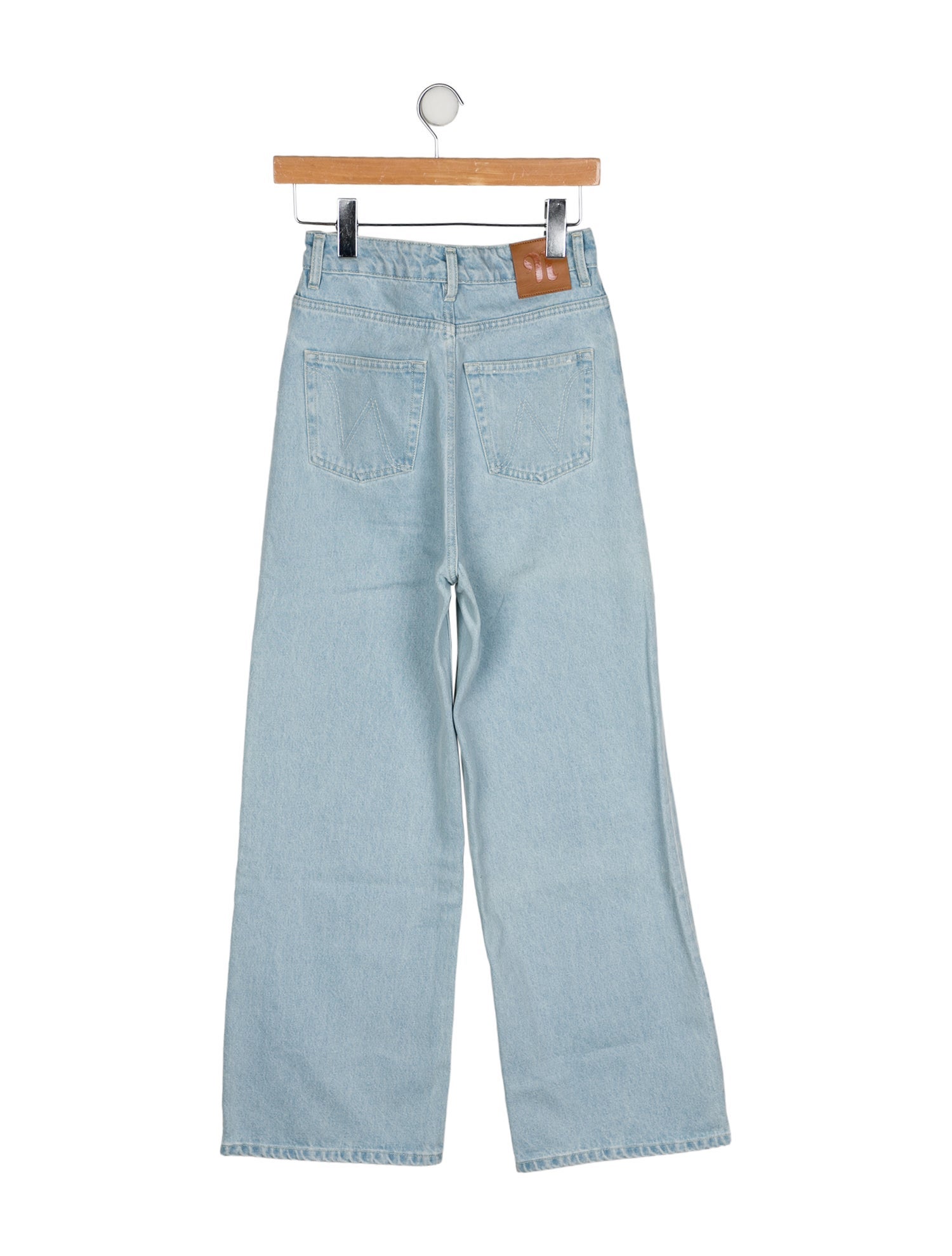 Nanushka High-Rise Wide Leg Jeans