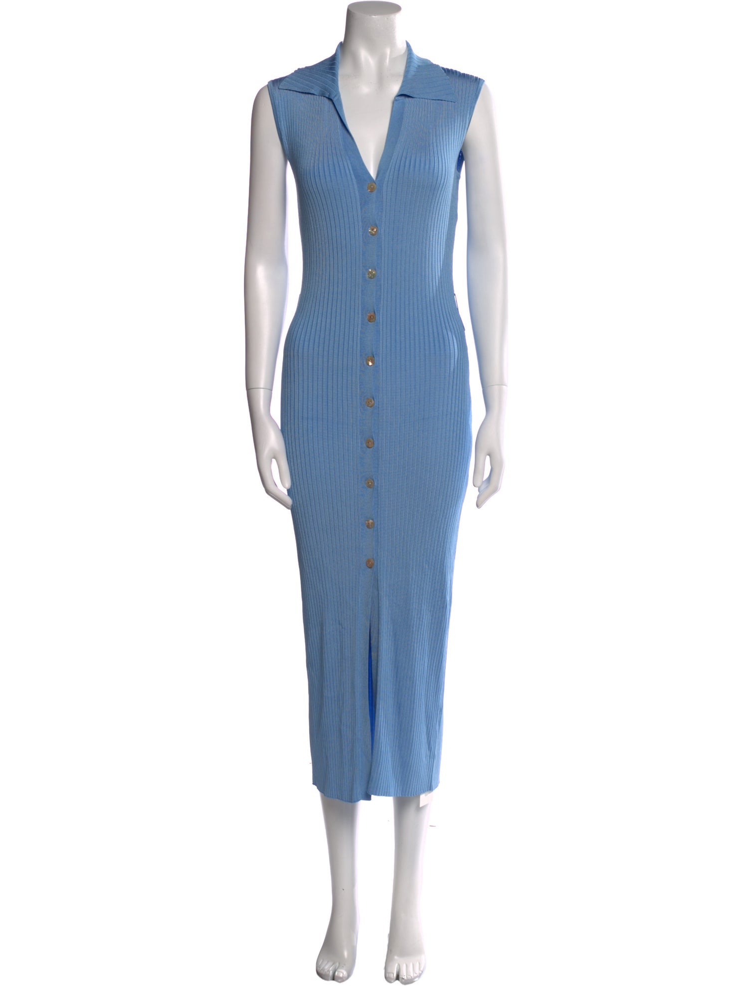 Nanushka V-Neck Long Dress