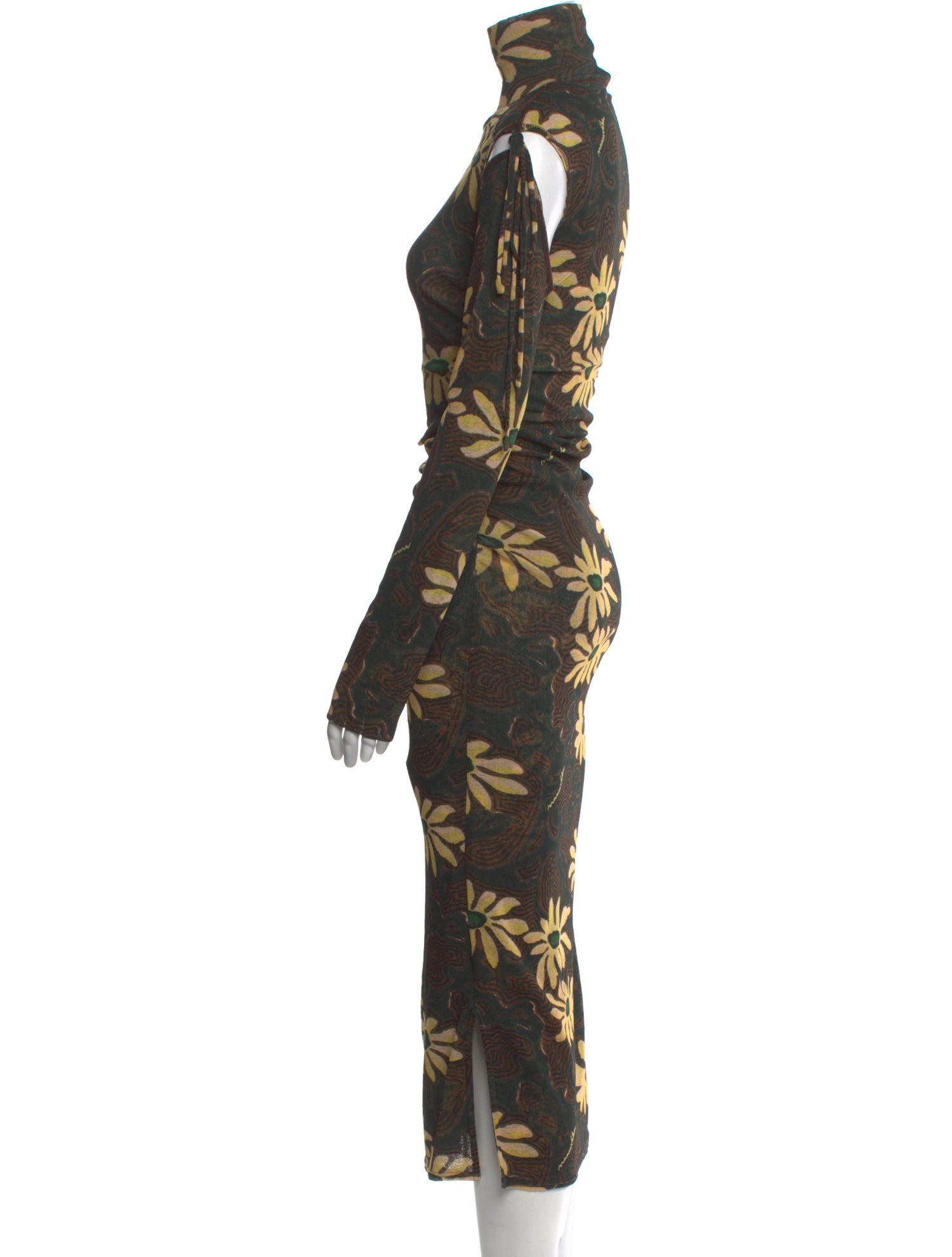 Nanushka Floral Print Long Dress