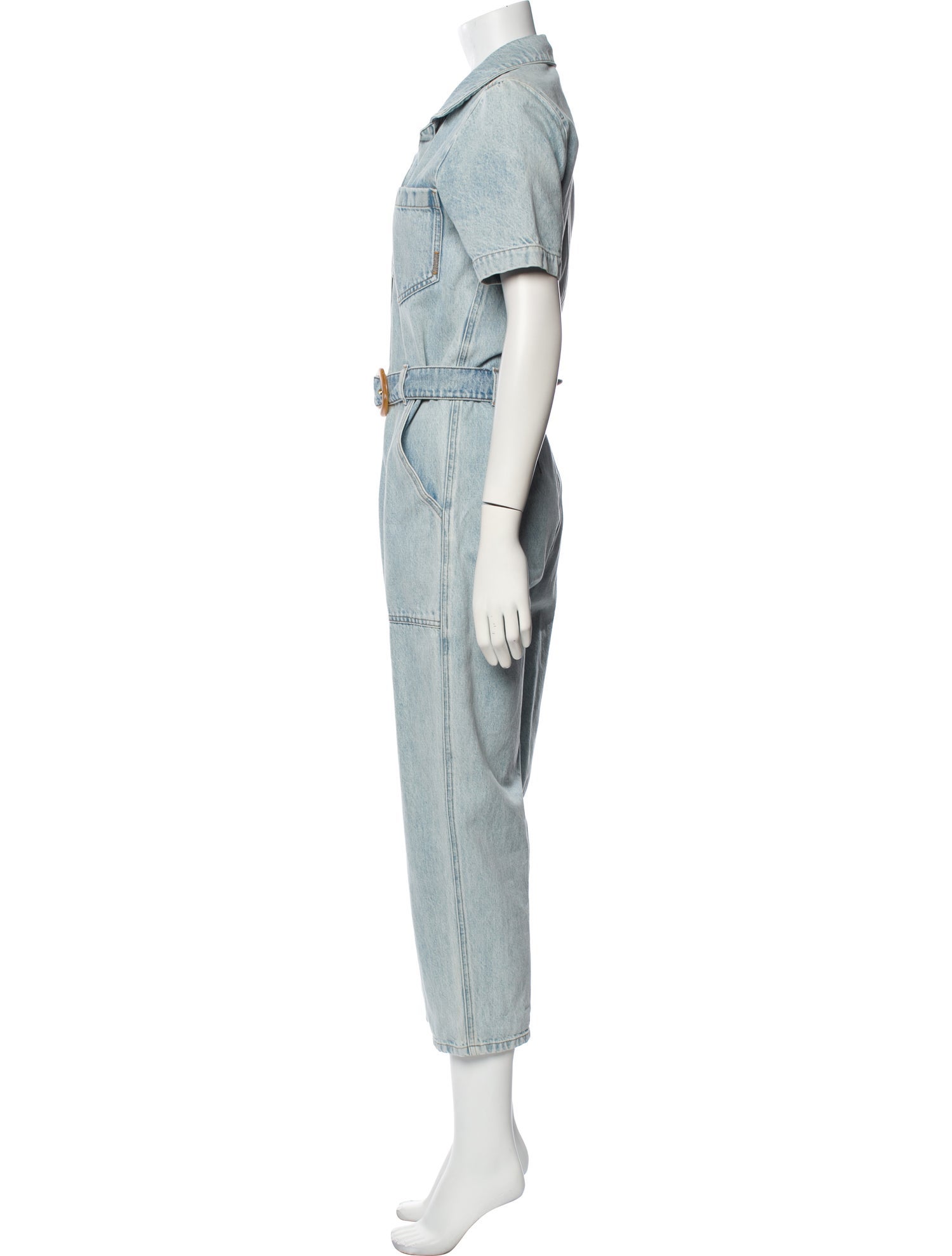 Nanushka V-Neck Jumpsuit