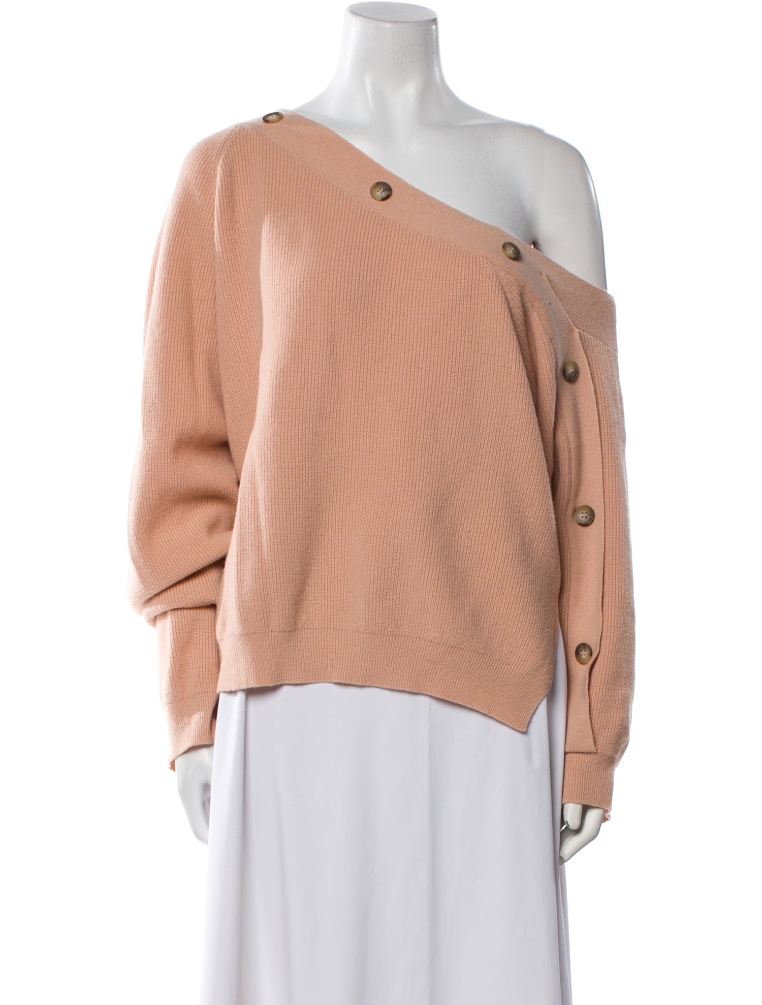 Nanushka One-Shoulder Sweater