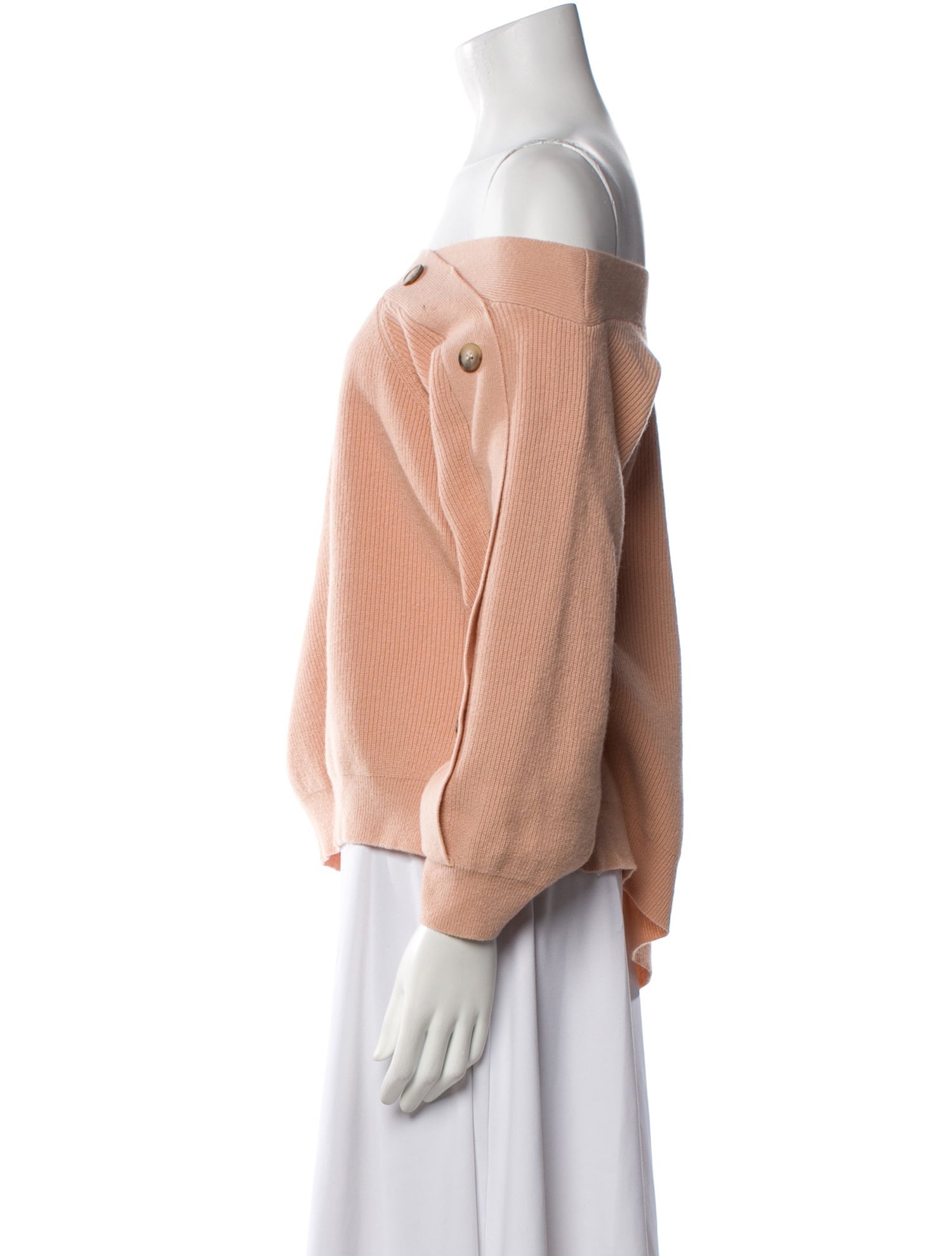 Nanushka One-Shoulder Sweater