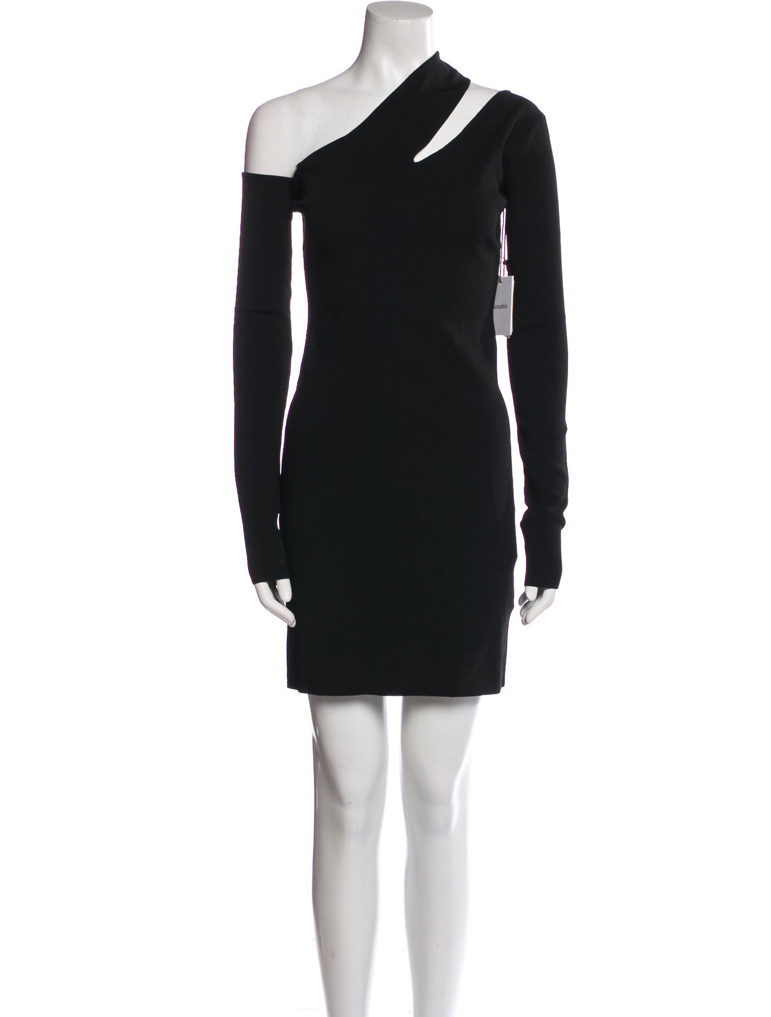 Nanushka One-Shoulder Mini Dress