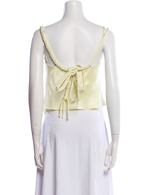 Nanushka Square Neckline Sleeveless Top