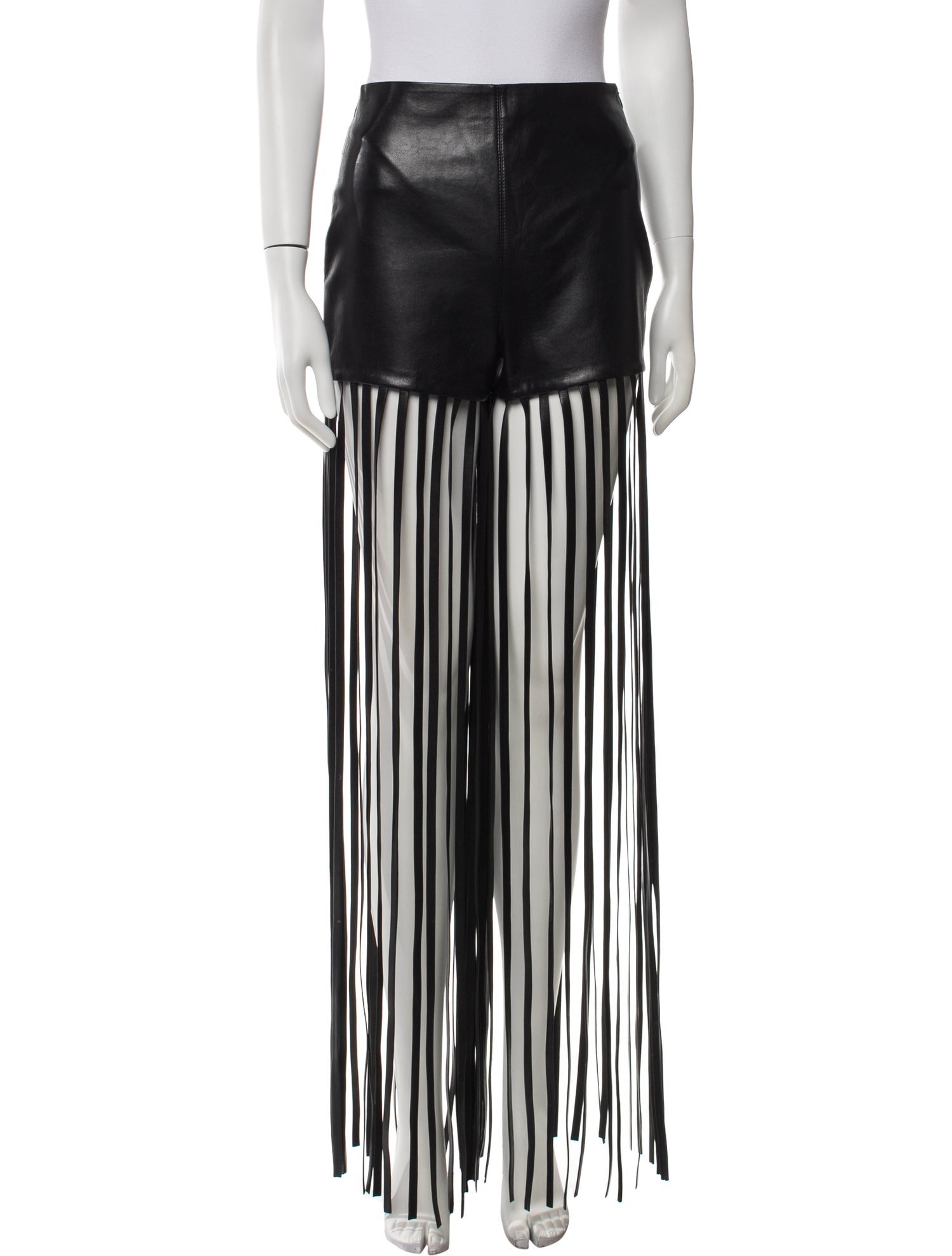 Nanushka Striped Knee-Length Shorts