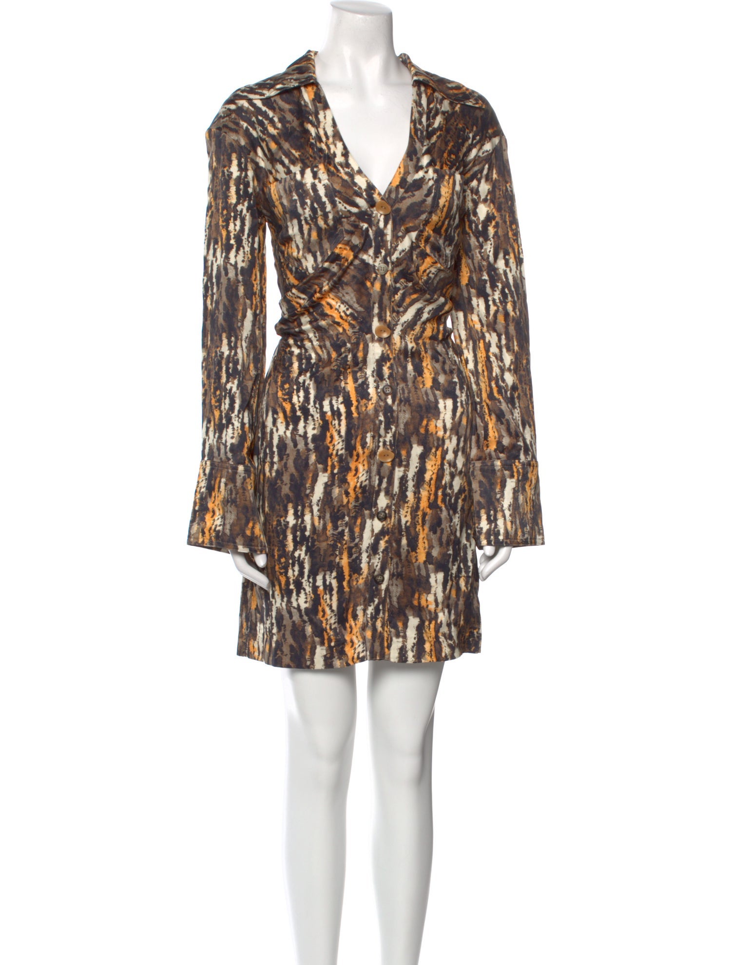 Nanushka Animal Print Mini Dress w/ Tags