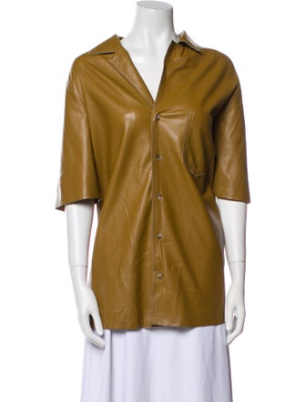 Nanushka Faux Leather Vest