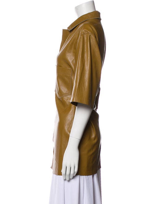 Nanushka Faux Leather Vest