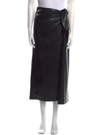 Nanushka Bow Accents Midi Length Skirt