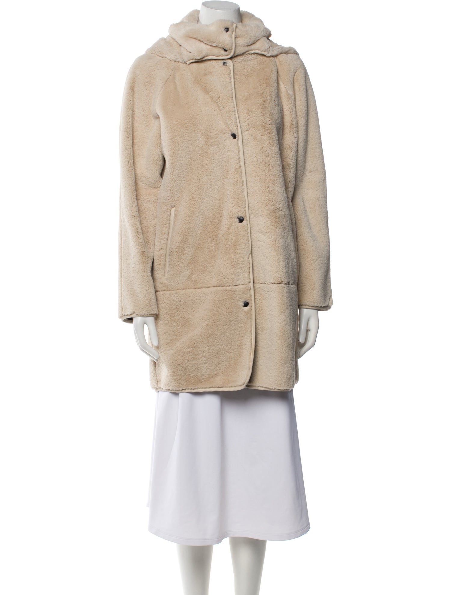 Nanushka Faux Fur Coat