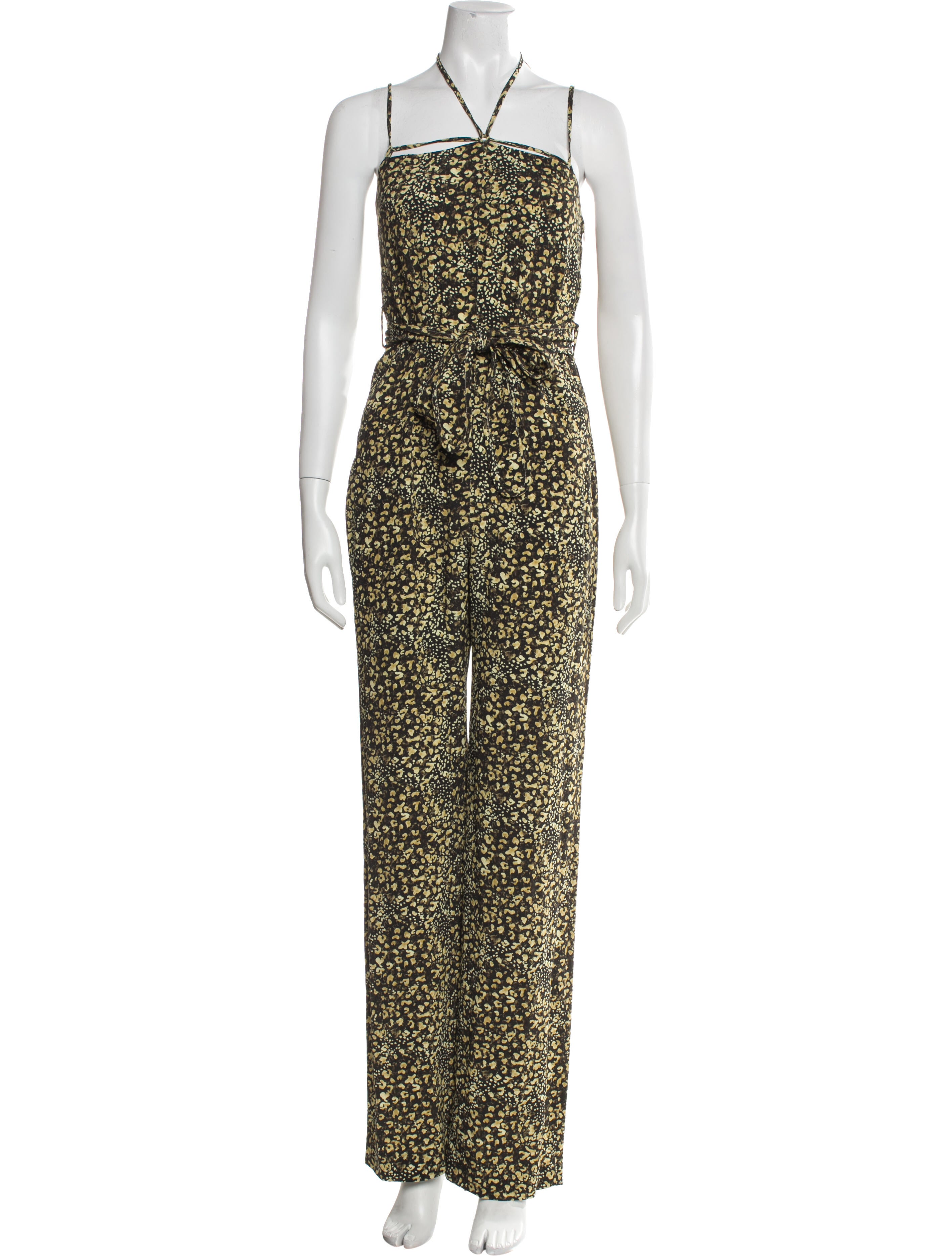Nanushka Printed Halterneck Jumpsuit w/ Tags