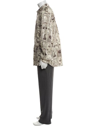 Nanushka Silk Printed Shirt