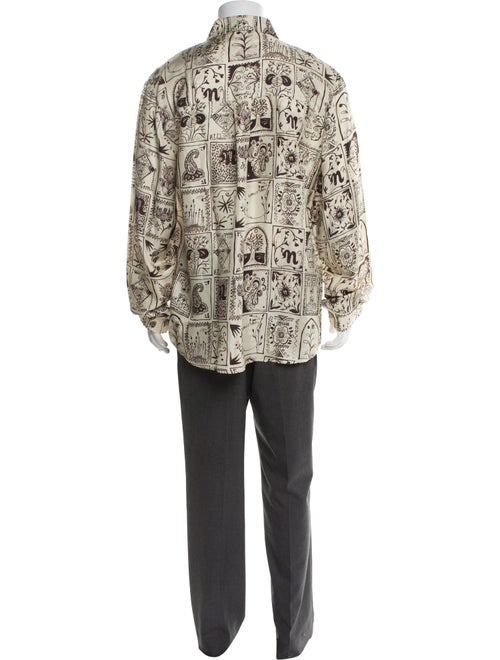 Nanushka Silk Printed Shirt